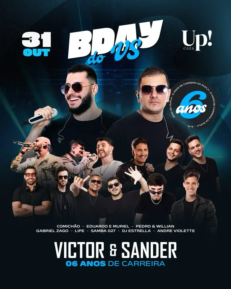 Victor & Sander 6 Anos na Caza Up (Colatina)