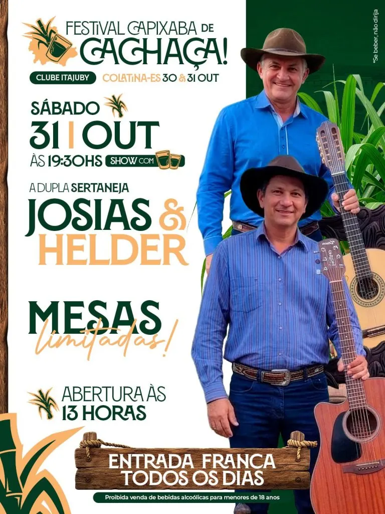 Festival Capixaba de Cachaça no Clube Itajuby