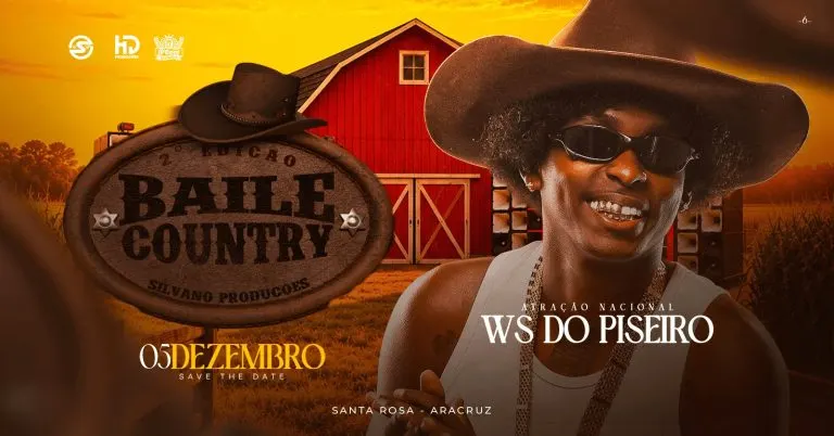 Baile Country com WS da Leste em Santa Rosa, Aracruz